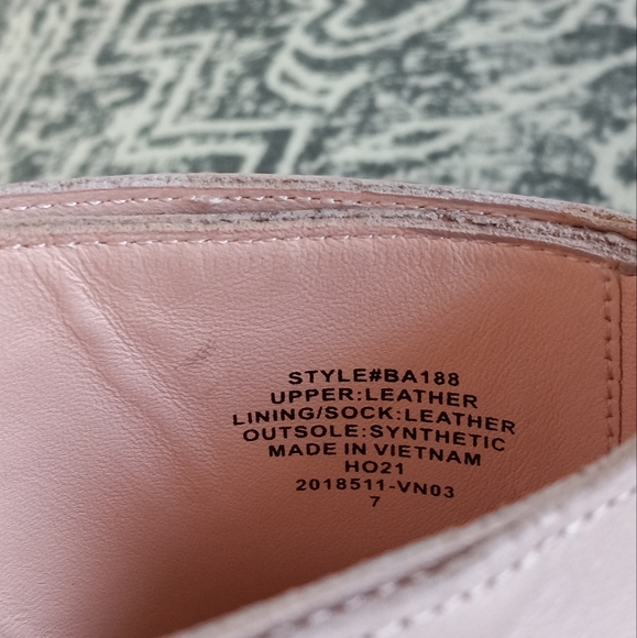 J. Crew Convertable Leather Clogs Luxury Camel/Blush Pink 7US - Picture 4 of 13